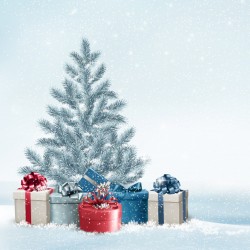 Vánoce - stromeček s dárky