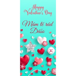 Happy Valentine`s Day 2 - čokoláda 100g (6 ks)